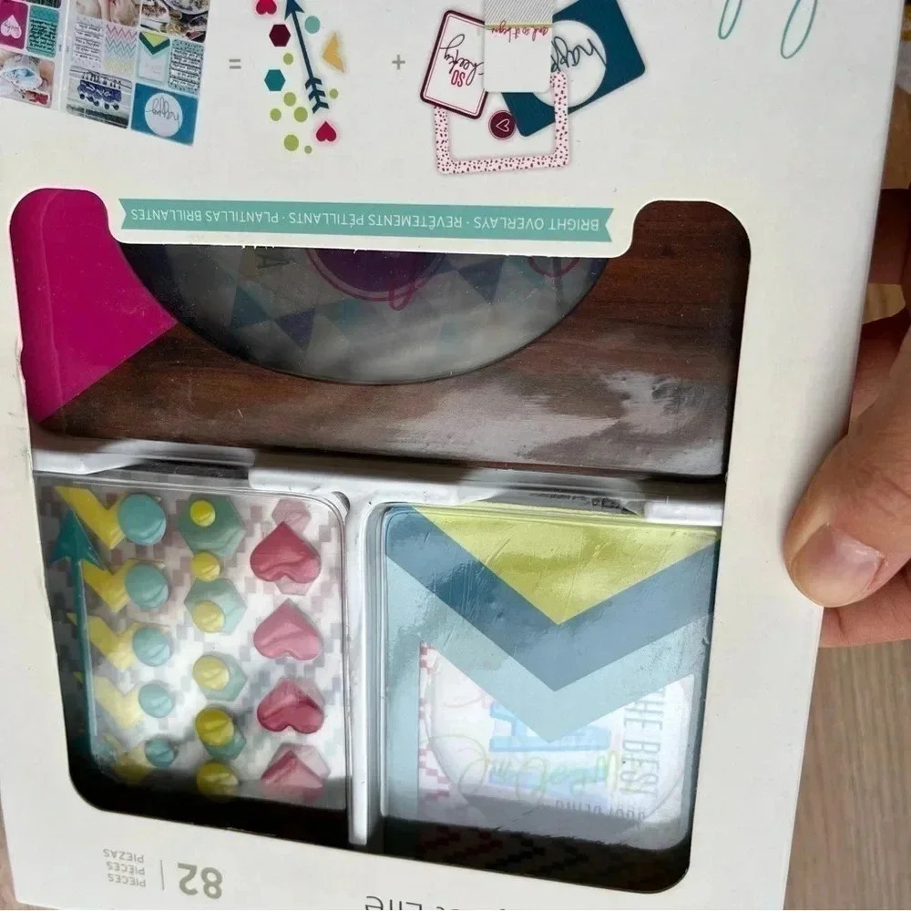 Becky Higgins Card Making Kit NEW Craft Bright Overlays Project Life - Picture 2 of 5